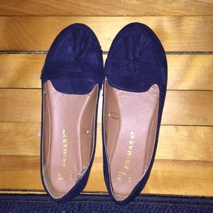 Blue flats